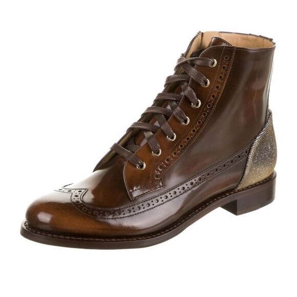 The Office of Angela Scott Mr Harrison bootie size 37.5/7.5 new with storage bag - Picture 3 of 12